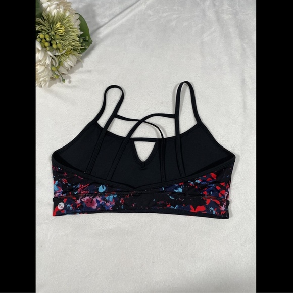 NEW Z By Zella Origami Triangle Sports Bra MED - Picture 7 of 11